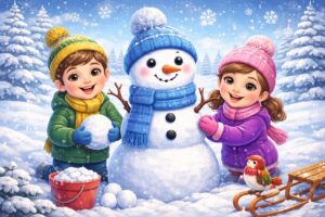 ΧΕΙΜΩΝΙΑΤΙΚΗ ΜΑΓΕΙΑ. Εκπαιδευτικό παιχνίδι με θέμα το Χιόνι.